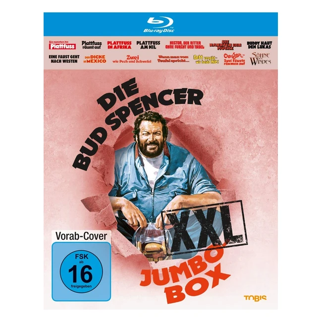 Die Bud Spencer Jumbo Box XXL - BluRay Alemania - Envo Gratis