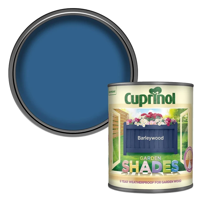 Cuprinol 5092572 1L Garden Shades - Barleywood | Enhances Wood Grain | Weather Protection