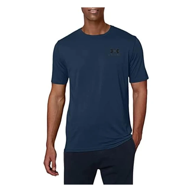 Under Armour Men's UA Seamless SS Gym T-Shirt | Academy/Black | Soft, Comfortable, Fast-Drying