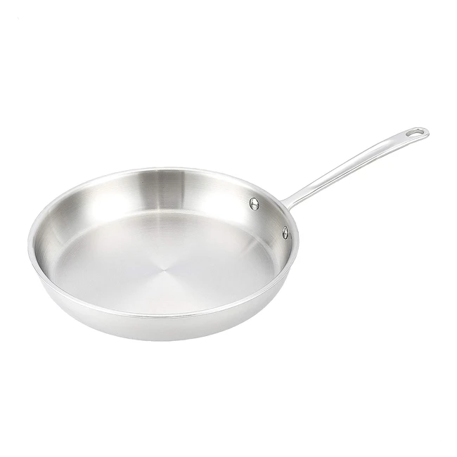 Sartén de 3 Capas de Acero Inoxidable Antiadherente | AmazonCommercial