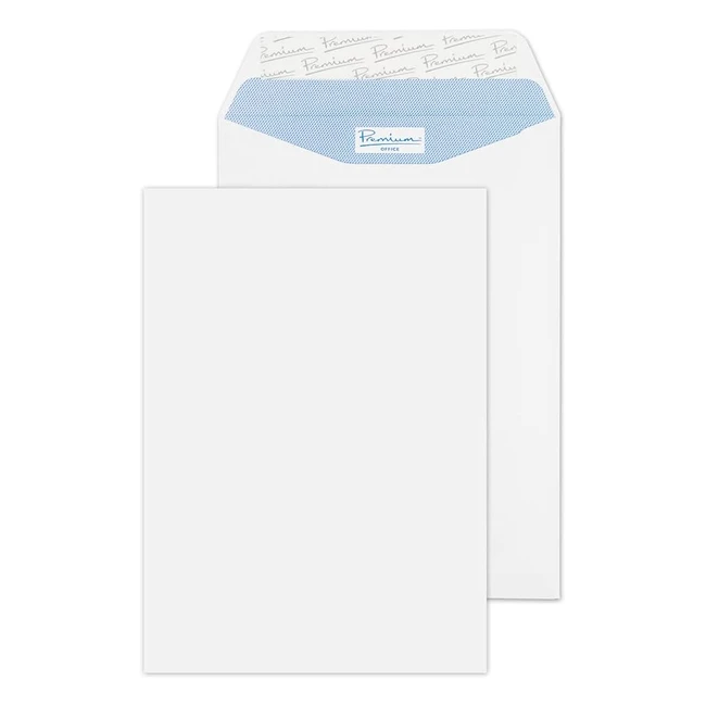 Blake Office C5 229x162mm 120gsm Peel & Seal Envelopes 34114 - Ultra White Wove (Pack of 50)