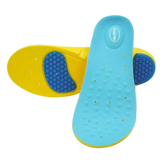Plantillas de gel HappyStep con absorción de impactos y amortiguación excepcionales
