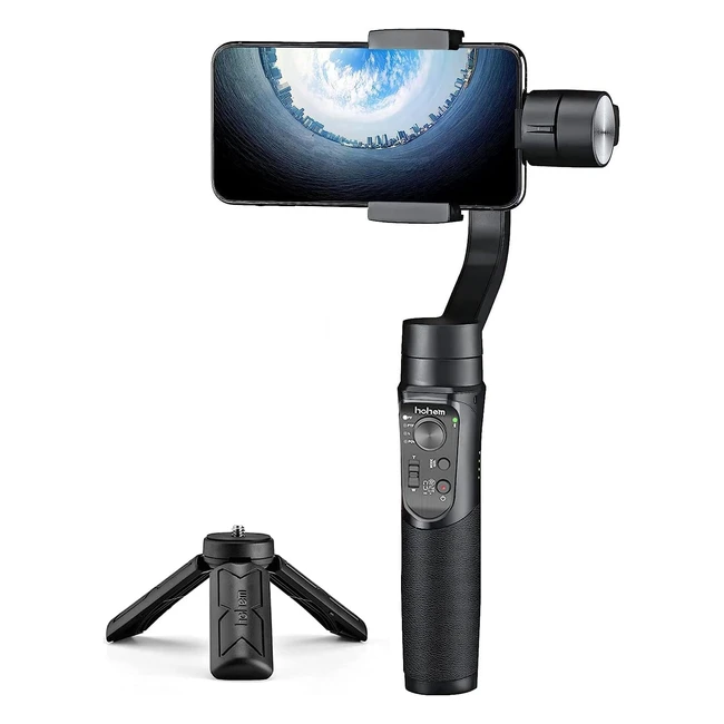 Stabilizzatore Smartphone Hohem iSteady Mobile Plus - Gimbal 3 Assi - Modalità Sport - Rotazione 600 - Autonomia 13 Ore
