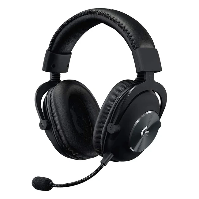 Casque gamer Logitech G Pro - Transducteurs Prog 50mm - Confortable et durable - Jeux eSports PC PS Xbox Nintendo Switch - Noir