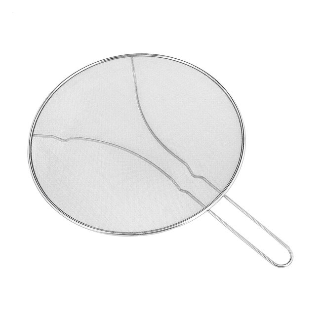 Protection anti projections en mailles fines pour pole acier inoxydable 33cm