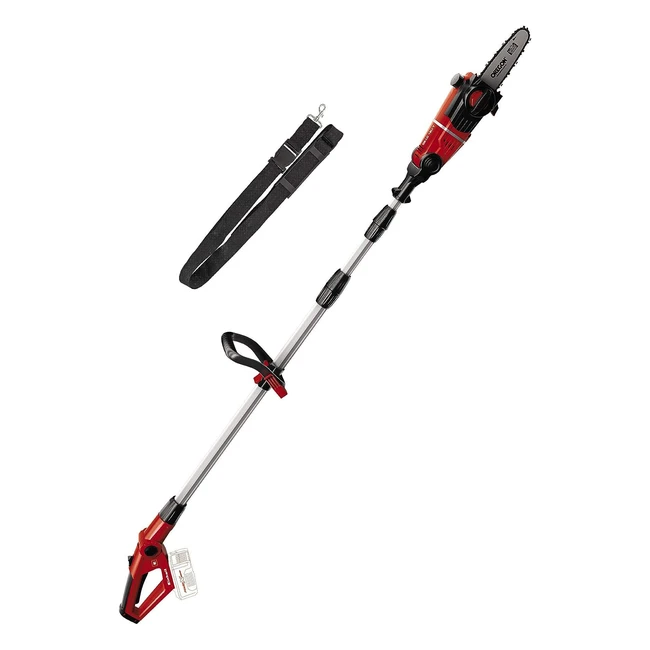 Einhell Power Xchange 18V Cordless Pole Mounted Mini Chainsaw - Long Reach Chainsaw for Branch Cutting and Tree Trimming