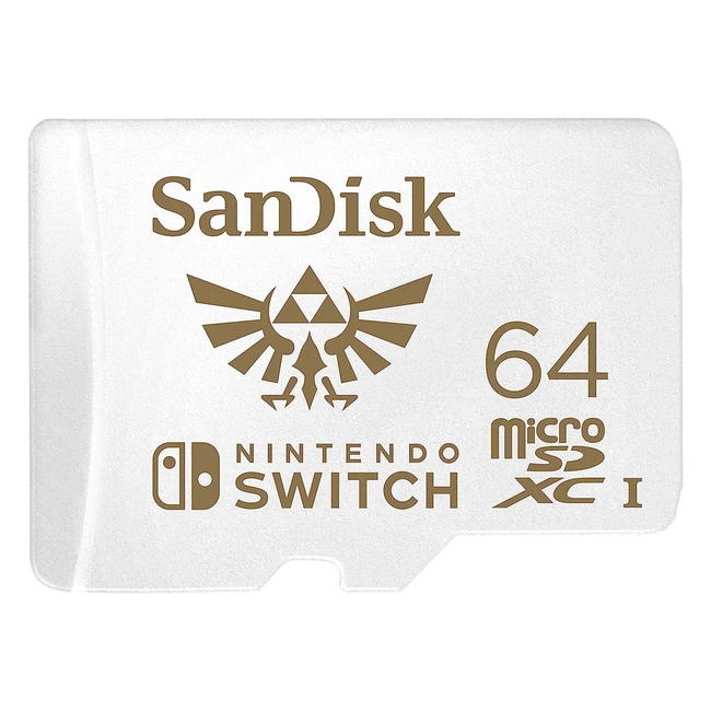 SanDisk MicroSDXC UHS-I Karte für Nintendo Switch - Bis zu 128 GB Speichererweiterung