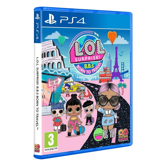 LOL Surprise BBS Born to Travel PS4 - Unlock Special Versions of Your Favorite Characters