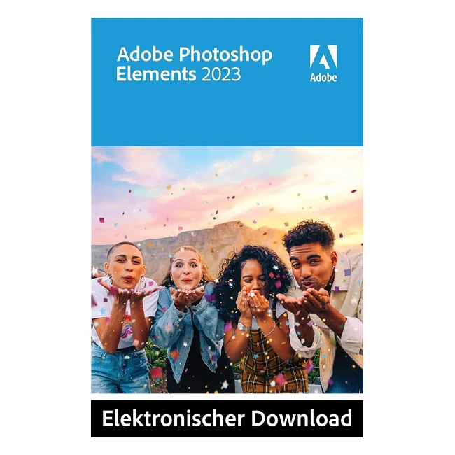 Adobe Photoshop Elements 2023 - Bildbearbeitung mit Animation - PC Aktivierungsc