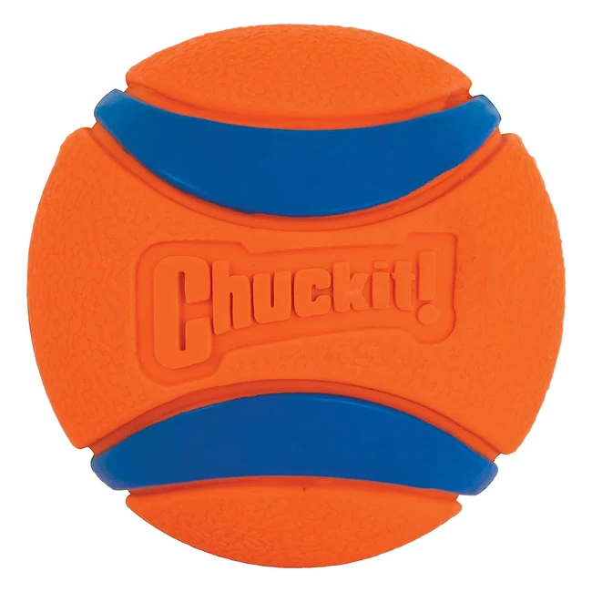 Chuckit Ultra Ball Dog Toy - Durable, High Bounce, Floating Rubber Ball - Launcher Compatible - 1 Pack XLarge