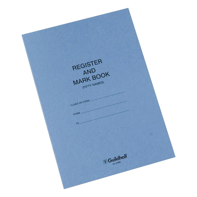Exacompta Ref E300Z Guildhall Register Mark Book - 48 Pages 298x202mm 50 Entri