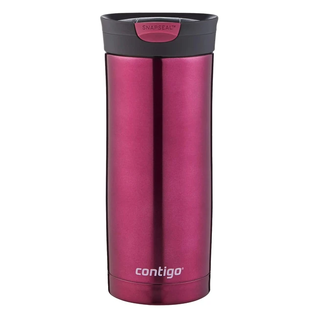 Vaso Térmico Contigo Huron SnapSeal - Termo Café Acero Inoxidable 470ml