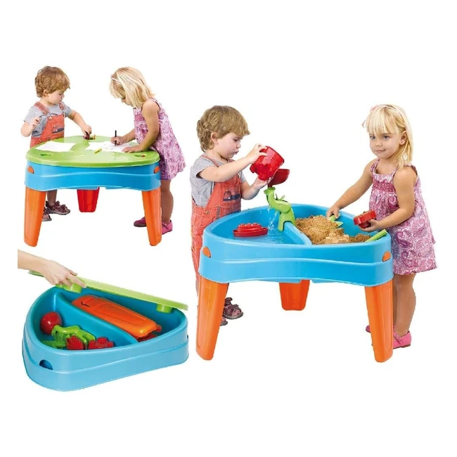 Mesa Play Island Famosa 800010238 - Mesa de Agua y Arena Evolutiva