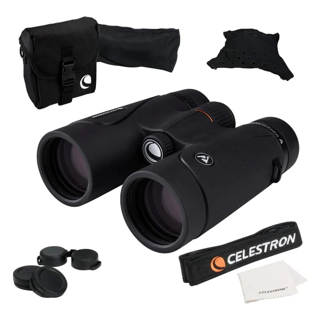 Celestron 71404 Trailseeker 8 x 42 Fernglas - Langlebiges, leichtes Gehäuse