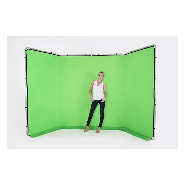 Manfrotto LL LB76224M Panorama Hintergrund Coverchromakey Grn - Referenznummer