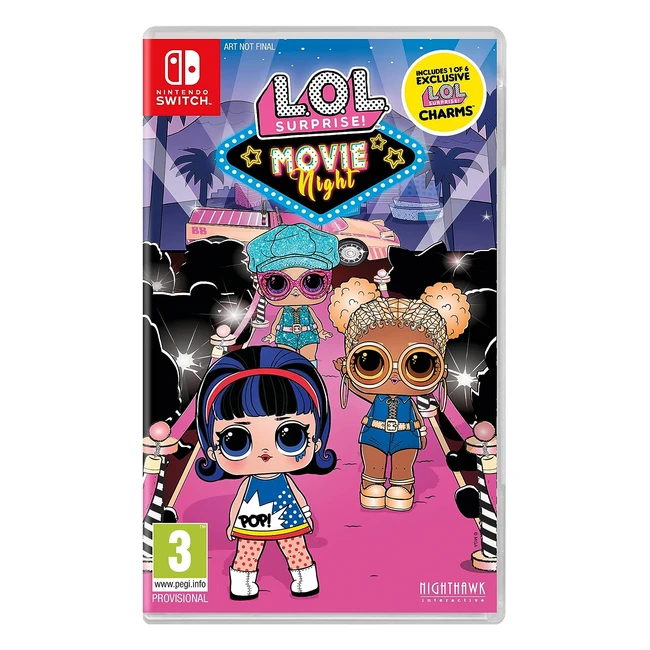 LOL Surprise Movie Night Nintendo Switch - Create Your Rising Star