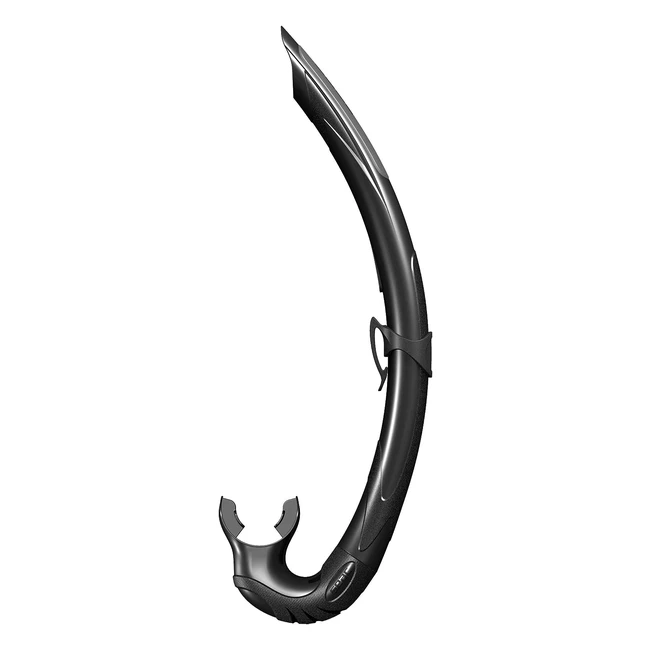 Tuba de plongée Seac Jet avec embout en silicone - Réf. 1234 - Confortable et ergonomique