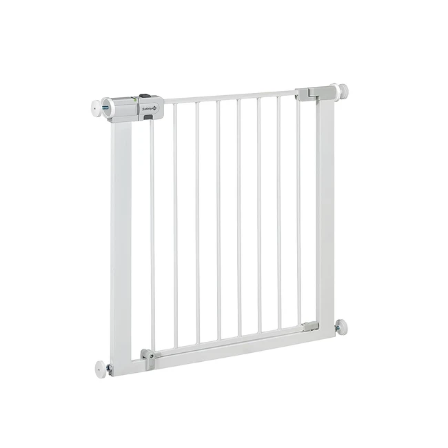 Safety 1st Easy Close - Treppenschutzgitter für Babys und Hunde - Weiß - Metall