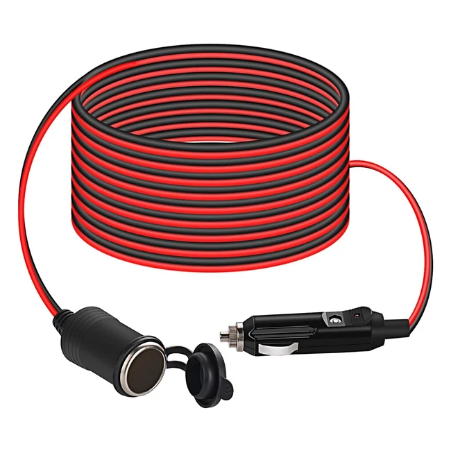 Cable de Extensión para Encendedor de Cigarrillos 12V/24V 5m - THLEVEL