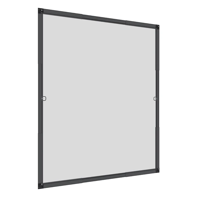 Windhager Flexi Fit 04304 Fliegengitter Fenster Teleskop Fliegenschutzgitter ohn
