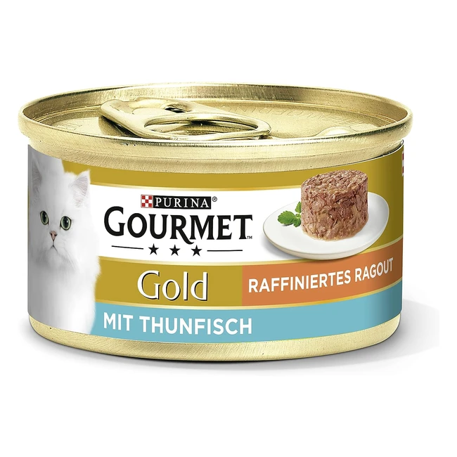 Purina Gourmet Gold Refined Ragout Nassfutter verschiedene Sorten 12er Pack 12 x