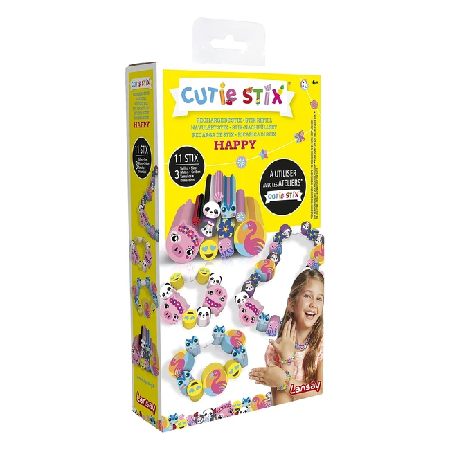 Cutie Stix Recharge Happy - Bijoux Enfants - Dès 6 ans - Lansay