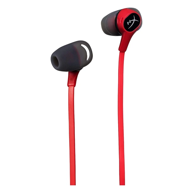 HyperX Earbuds Kopfhörer für Nintendo Switch, PC und Mobiltelefone - Rot