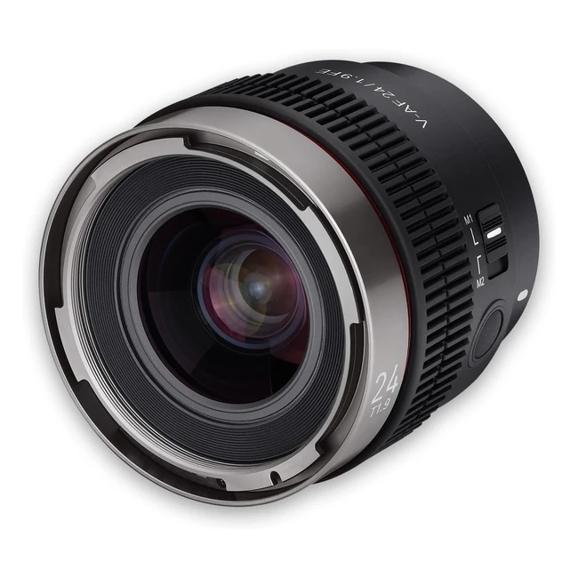 Samyang VAF 24mm T1.9 FE Videoobjektiv mit Auto-Fokus für Sony E, Cine Lens, 8K-Unterstützung