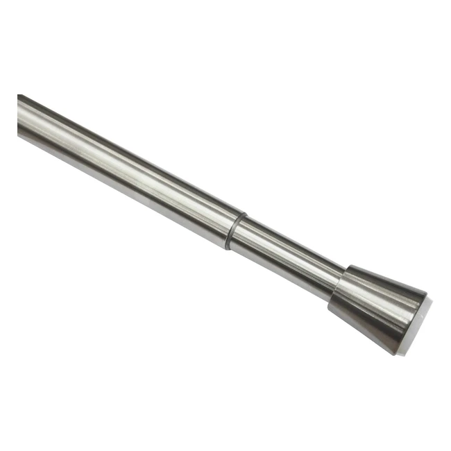 Gardinia Bastone Estensibile per Tenda - Acciaio Inox - Diametro 23-26 cm - Lunghezza 90-140 cm