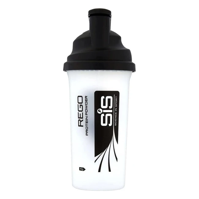 Bouteille d'eau en plastique Science in Sport - Logo noir - 700 ml