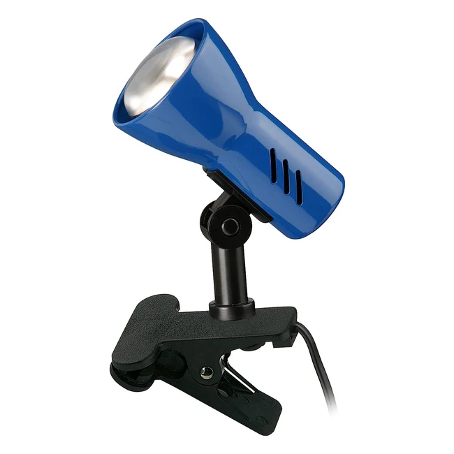 Lámpara de sujeción Briloner Leuchten 2794010P - Azul - 40W - Metal