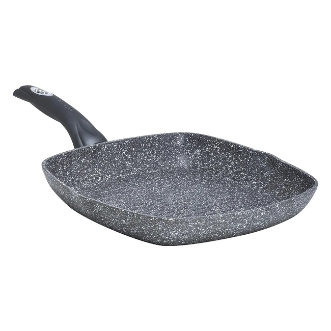 Piastra Grill Aeternum Madame Petravera 30 Antiaderente 28x28 cm - Induzione Grigio