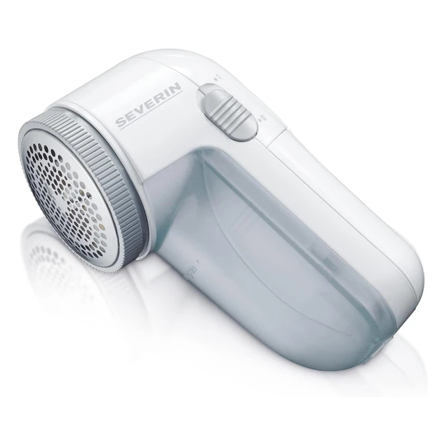 Severin CS 7976 Fusselentferner Metall Fusselkreuz Weiß Zertifiziert und Allgemein Holt