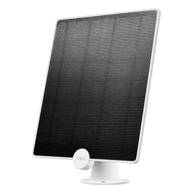 Panel Solar Blanco Tapo A20045W - Energía Solar Ininterrumpida - Impermeable 360° - Cable de 4m