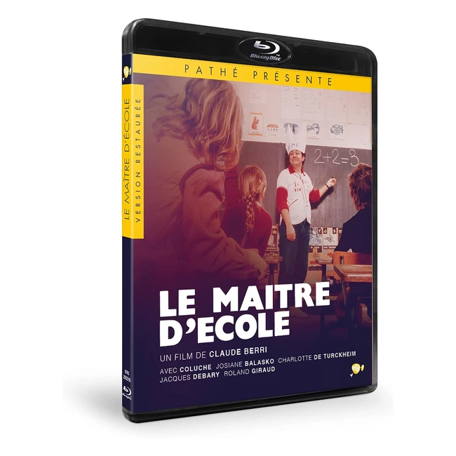Le Maître d'école - Blu-ray (Réf: 123456) - Comédie, Éducation, Humour