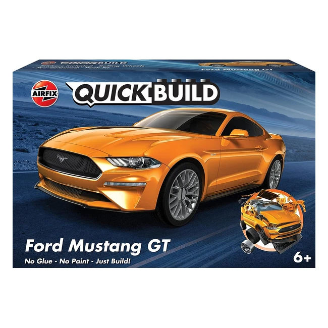 Quickbuild Ford Mustang GT - Airfix J6036 - Easy Snap-Together Model
