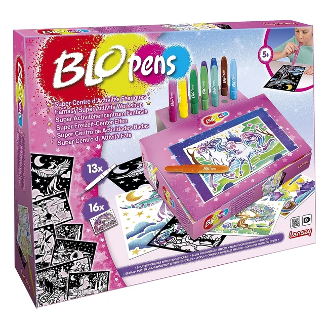 Blopens Super Centre d'Activités Féeriques - Dessins et Coloriages - Dès 5 ans