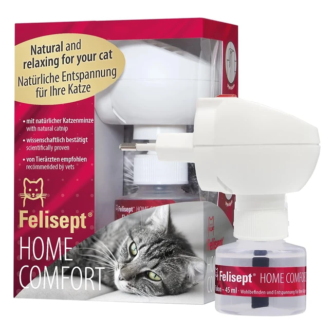 Felisept Home Comfort Set fr Katzen - Beruhigt und entspannt reduziert Stress