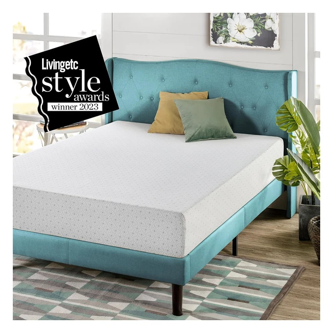 Zinus Green Tea Memory Foam Mattress - 7 Zone Adaptable - Double - Height 25cm