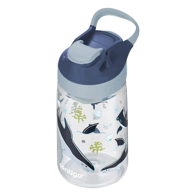 Gourde pour enfants Contigo Gizmo Sip - Robuste, sans BPA - Utilisation intuitive - Anti-fuites - Idéale pour la crèche, l'école et le sport