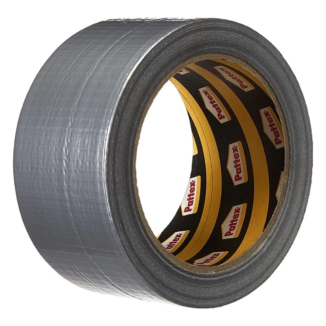 Pattex Nastro Adesivo Americano - Rinforzato per Riparazioni e Decorazioni - Impermeabile per Tubature, Scarichi e Condotti - 50mm x 25m