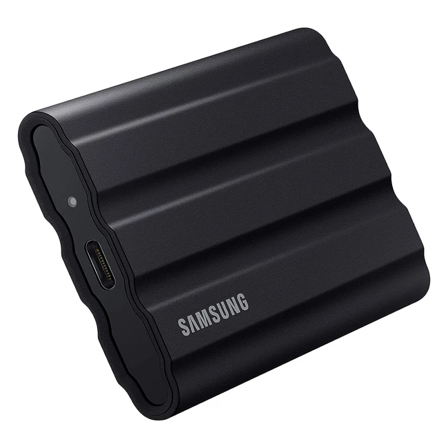 Samsung T7 Shield Portable SSD 4TB USB 3.2 Gen2 External SSD - Black | MU-PE4T0SEU