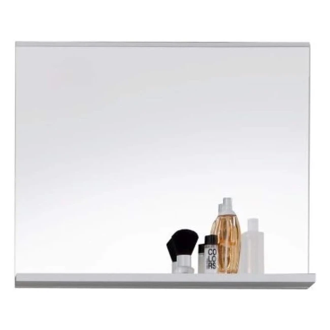 trendteam 128040101 Mezzo Badezimmerspiegel 60 x 50 x 10 cm weiß