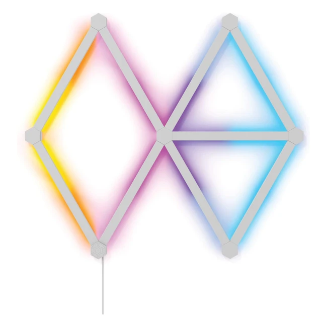 Nanoleaf Lines 60 Degrees Starter Kit - Smart Light Bars LED RGBW - Backlit Modu