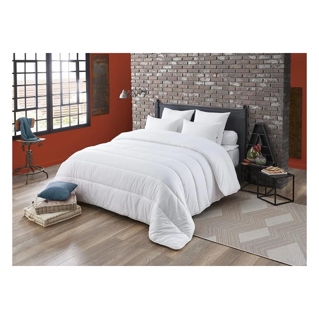 Dodo Couette Tempérée Anti-acariens 200x200 - Lit 2 Personnes - Fabriquée en France