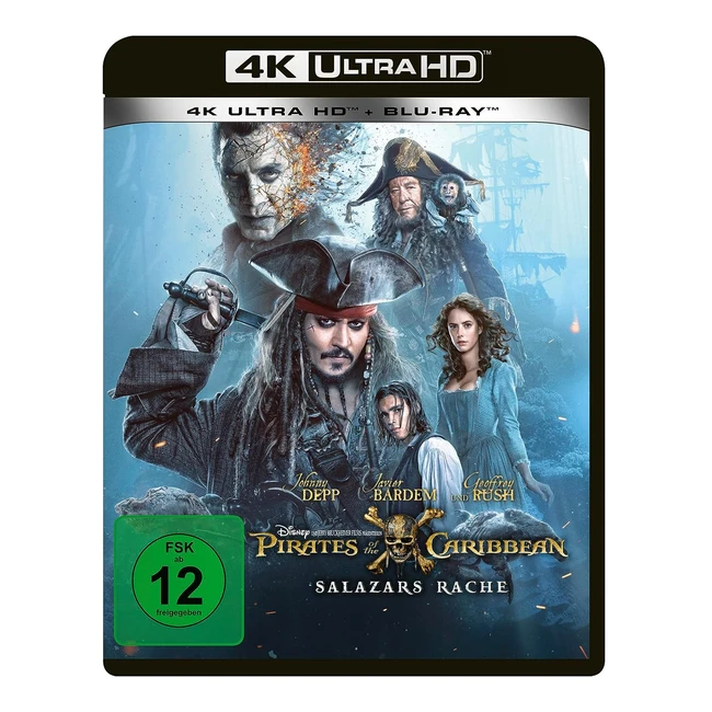 Pirates of the Caribbean 5 - Salazars Rache 4K Ultra HD Blu-ray 2D