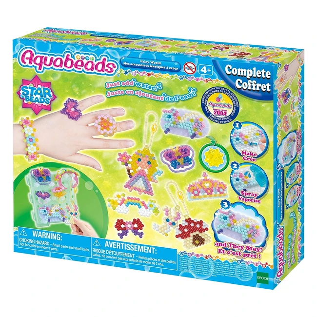 Coffret Aquabeads Mes Accessoires Féériques 31766 - Loisirs Créatifs