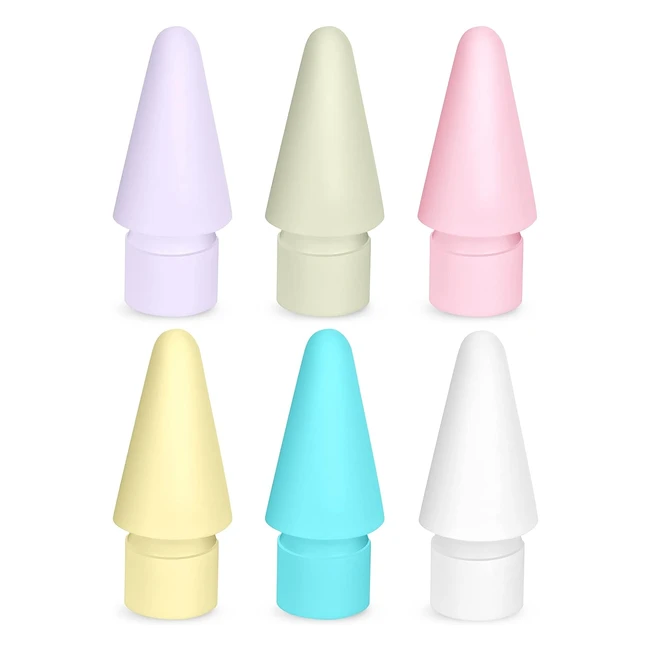 Flintronic Punte per Apple Pencil - Alta Sensibilit e Precisione - 6 Pezzi - C