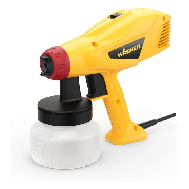 Pulverizador de Pintura Wagner Woodmetal Sprayer W125 - Barnices y Esmaltes - 5m - 10 min - 600 ml - 350W