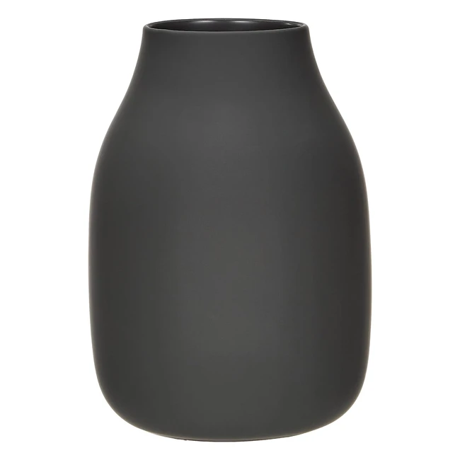 Blomus Vase65701 - Height 20cm Diameter 14cm - Peat - Porcelain